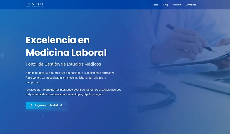 Laneko - Sistema de gestión para Medicina Laboral
